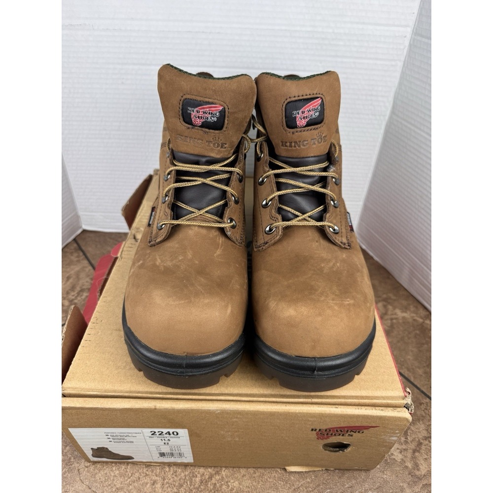 Red Wing 2240 Waterproof Boots (Composite/Non-Metallic Safety Toe)